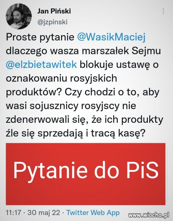 Nie kąsa się ręki, która karmi...