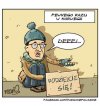 Kiedy koryto PiSu, juz puste... czas na żebry.