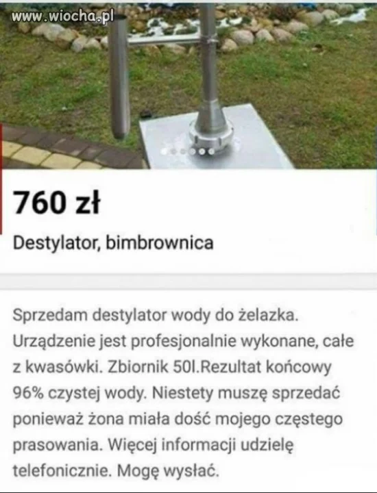 96% czystej wody