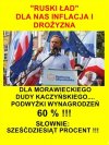 Za rzadow PiSu, sa rowni i rowniejsi...