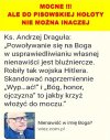 Tak wygląda podpieranie się PiSu, sekta kościoła w nienawiści
