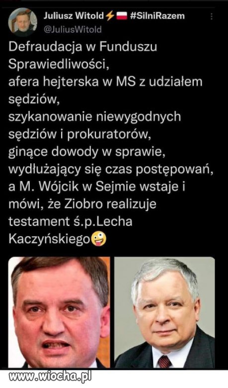 Urojone dziedzictwo i testament, po najgorszym prezydencie.