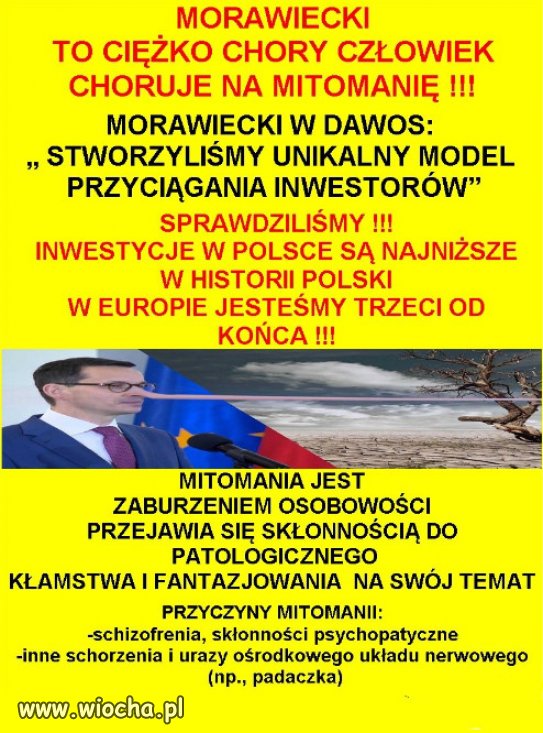 Duda jest od podpisywania a Morawiecki od klamania