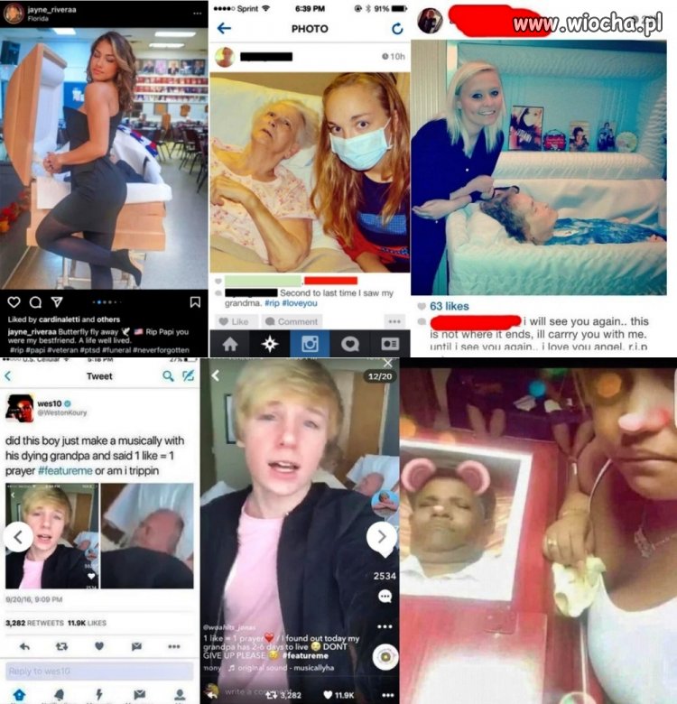 Selfie na Social Media...
