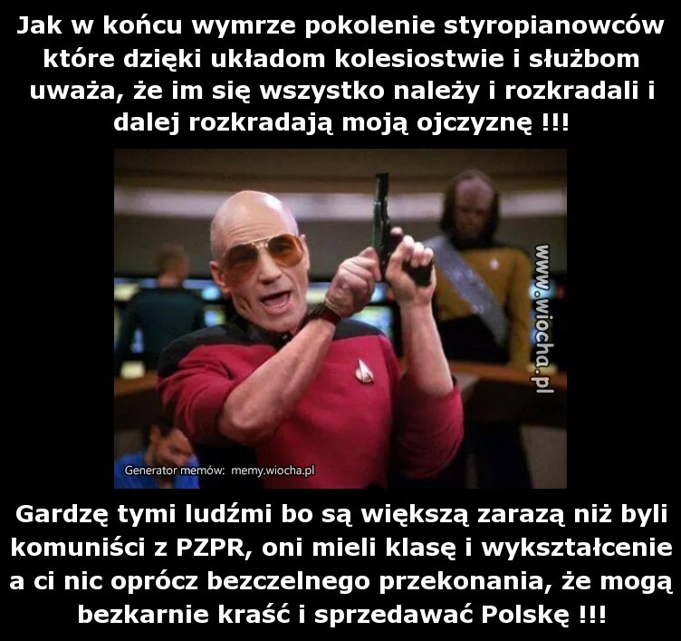 Jak w końcu wymrze pokolenie styropianowców które