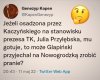 Może przywiózł kilka sztabek złota, albo czereśnie