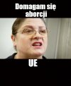 Krycha domaga się usunięcia Unii Europejskiej