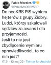 Straszne, ale to jest wina wyborców - wybrali i mają
