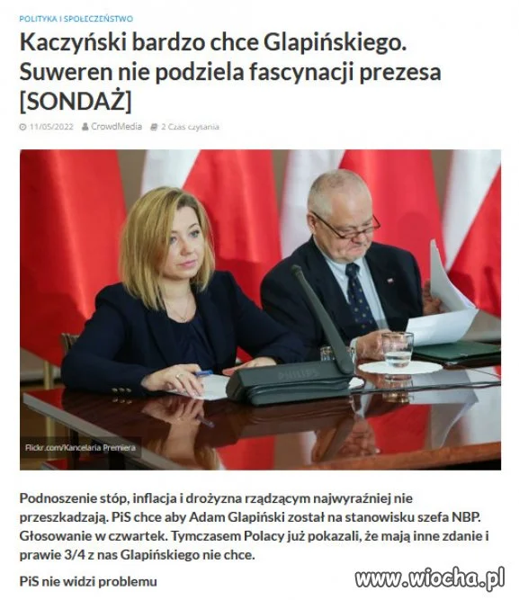 Polacy Glapińskiego nie chcą!