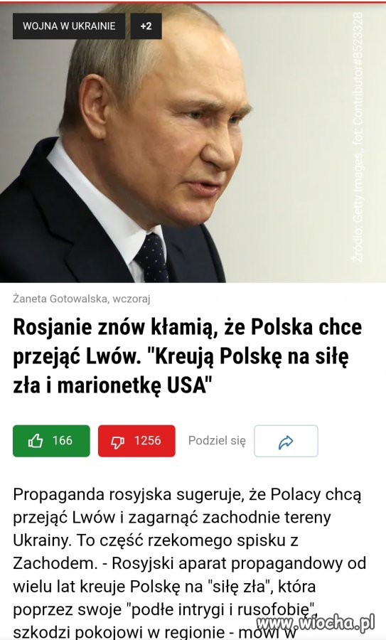 Tych ruskich to już całkiem poj...bało