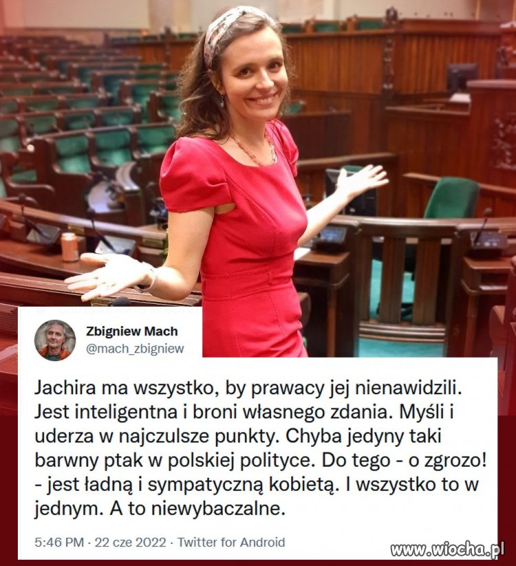 ...przy okazji mówi prawdę