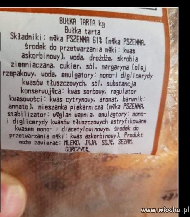 Chciałam tylko bułkę tartą 