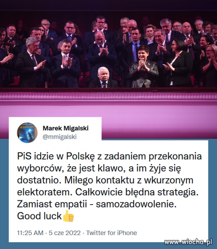 Elektorat przywieziony w autobusie nie jest wkurzony