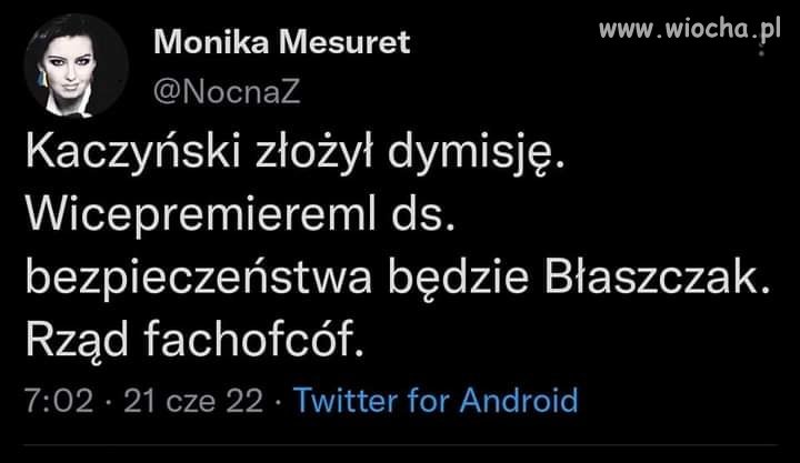 Kaczyński złożył dymisję, żeby skuteczniej kierować rządem