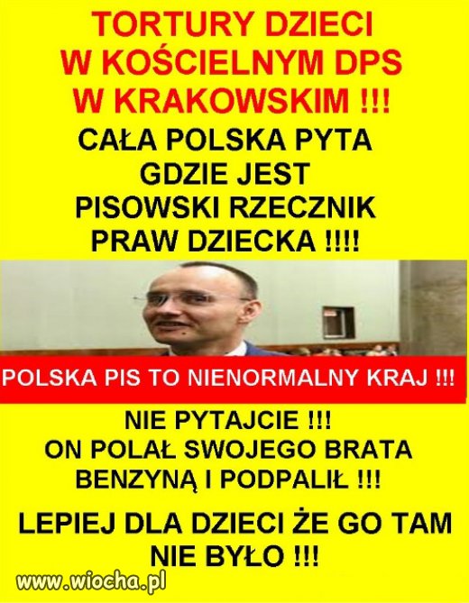 Pawlak to tylko katolicki fanatyk.