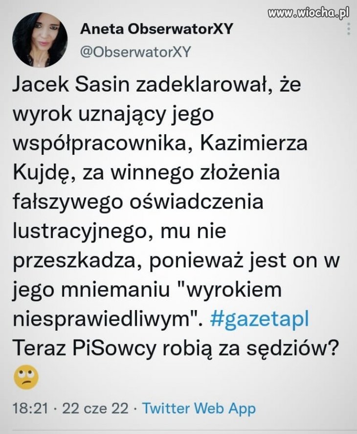 I to jest ta ich reforma sądownictwa, sami będą ogłaszać wyroki.