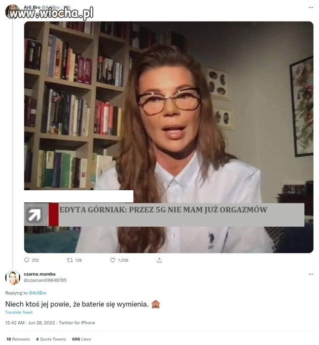 Edzia się żali