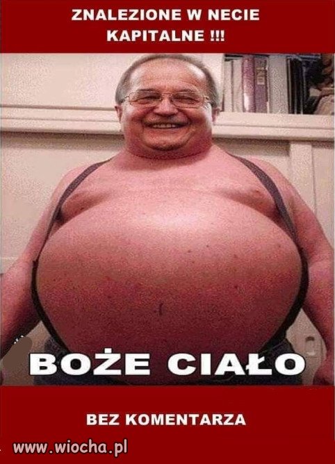 Milosnik wdowiego grosza w calej okazalosci...