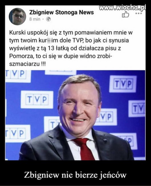 Stonoga nie pierd*li się w tańcu...