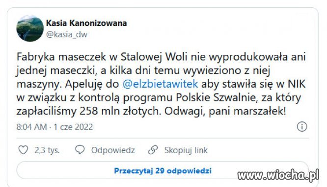 Juz glowa boli od tych "sukcesow" PiSu, tylko miliony znikaja!