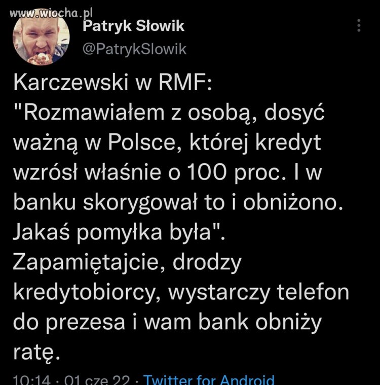 Coś dla zadłużonych.