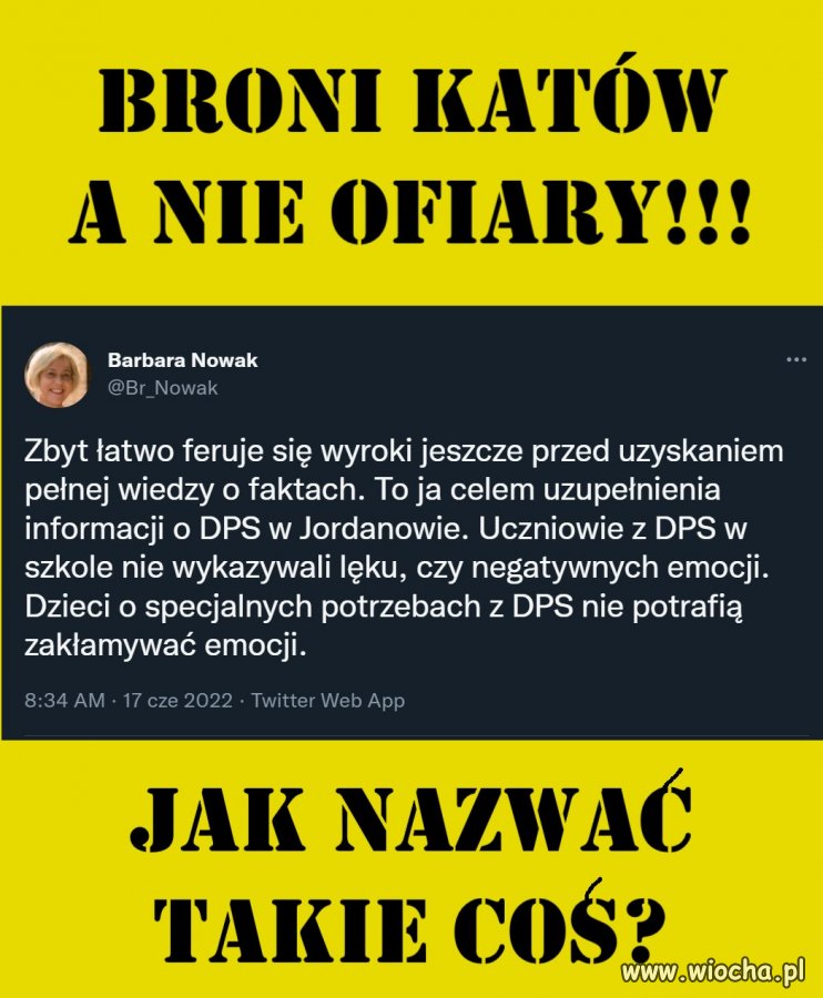 Obrona katów, a nie ofiar. Tak wygląda tzw. moralność katolicka. 