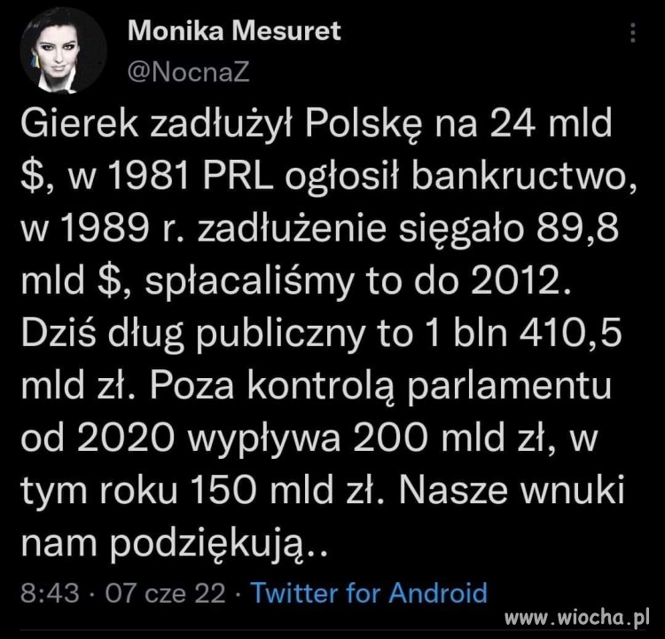 Nasze wnuki nam podziękują 