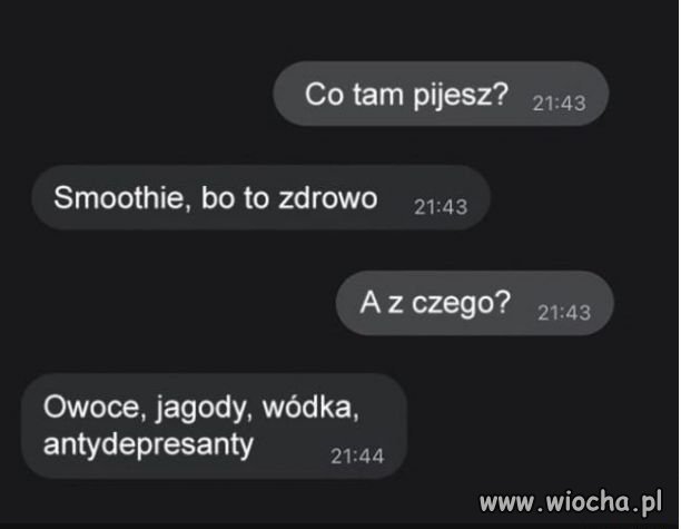 Bo to zdrowo