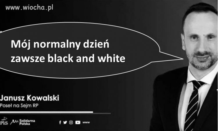Dzięki Januszowi wiocha nabrała barw.