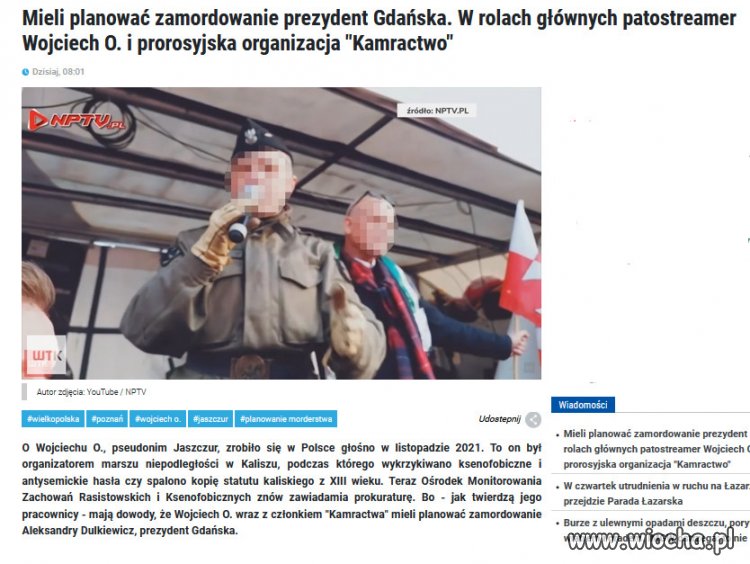 Wypromowany przez media Rydzyka aktor