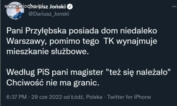 Oprócz szydło następna perełka 