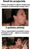 Warto upewnić się, co się wysyła 
