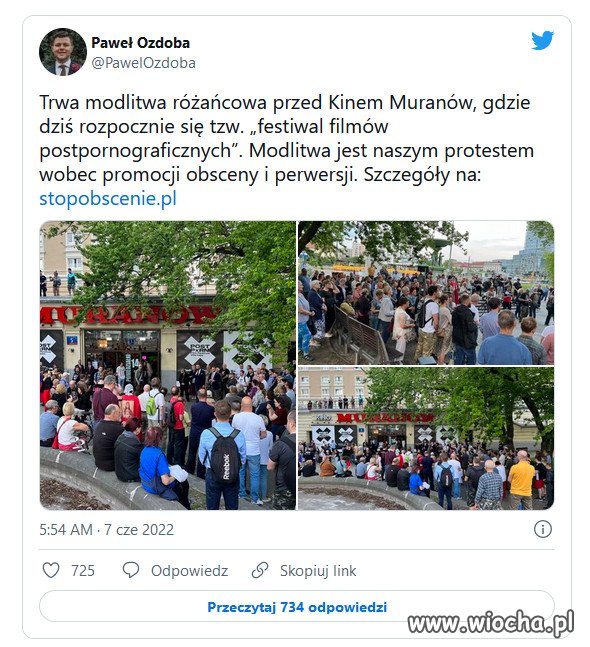 Problem w tym, że ideą festiwalu jest…