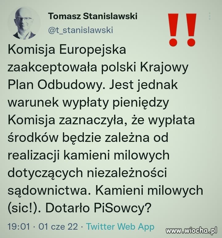 Dotarło PiS-owcy ?
