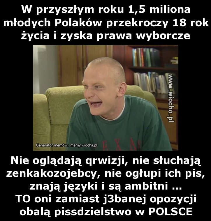 W przyszłym roku 1,5 miliona młodych Polaków