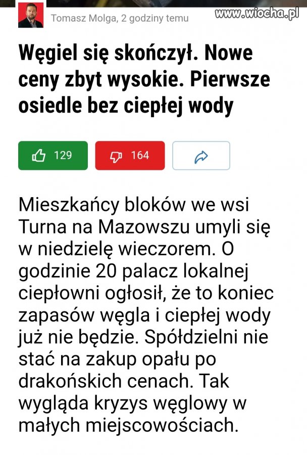 Chcieliście PiS-u barany to teraz myć się w zimnej