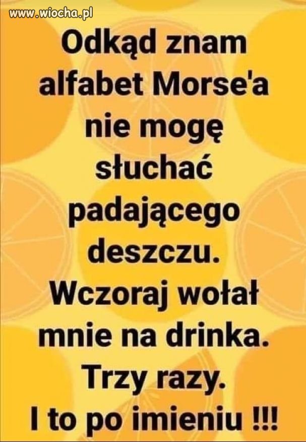 I cały czas leje