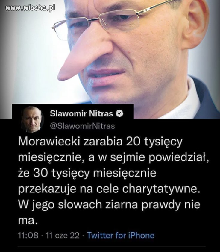Pinokio już coraz bardziej mota się w kłamstwach