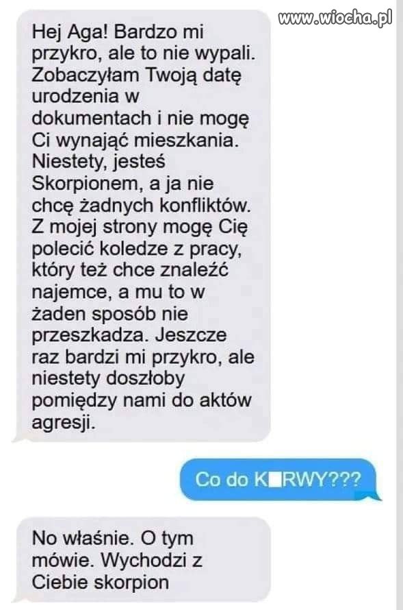 Ach te skorpiony