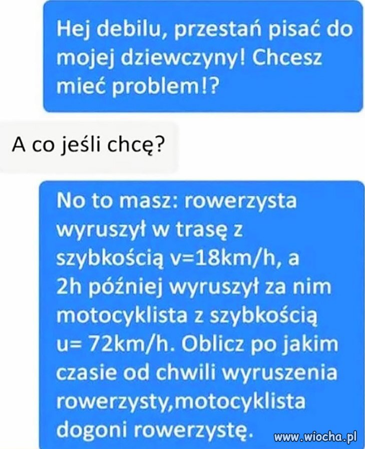 No i sie doigrał
