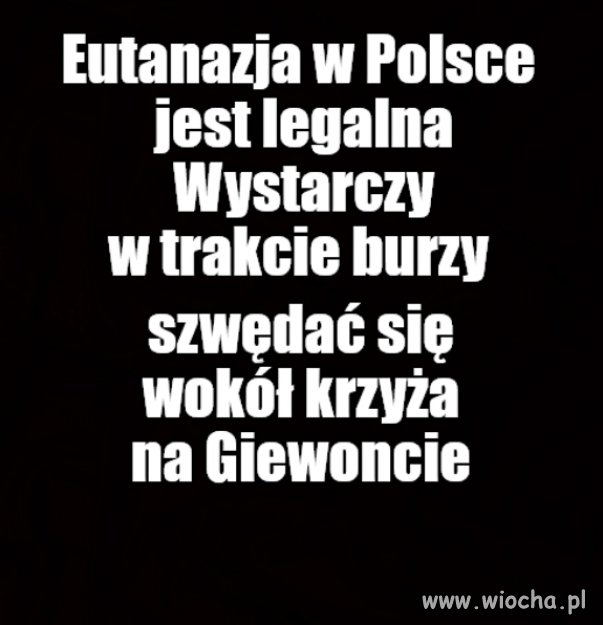 Krzyż Miłosierdzia - wiara sprzyja samobójcom