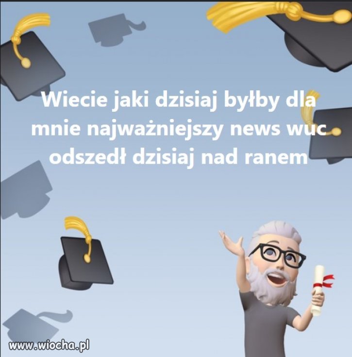 Najpierw niech mu obstawę zabiorą. 
