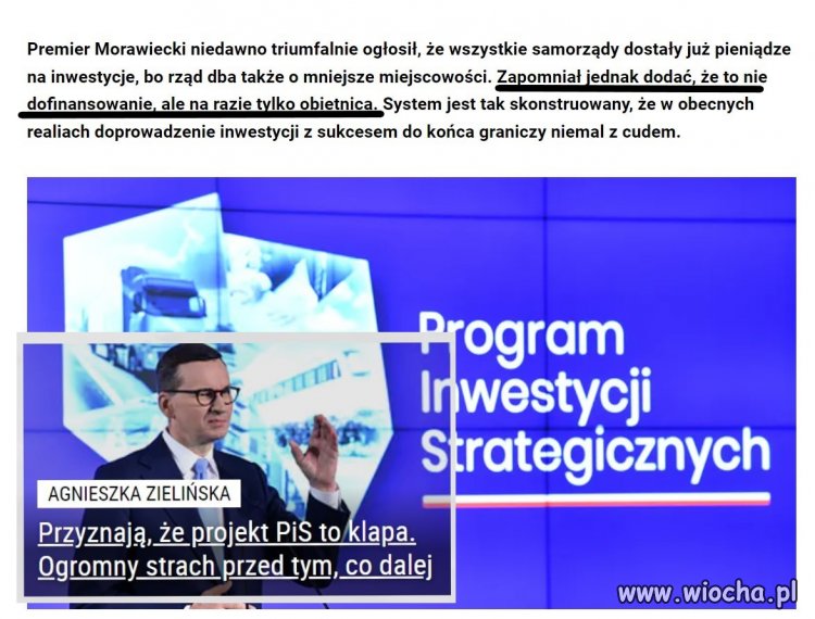 Flagowy projekt rządu miał nakręcić koniunkturę. 