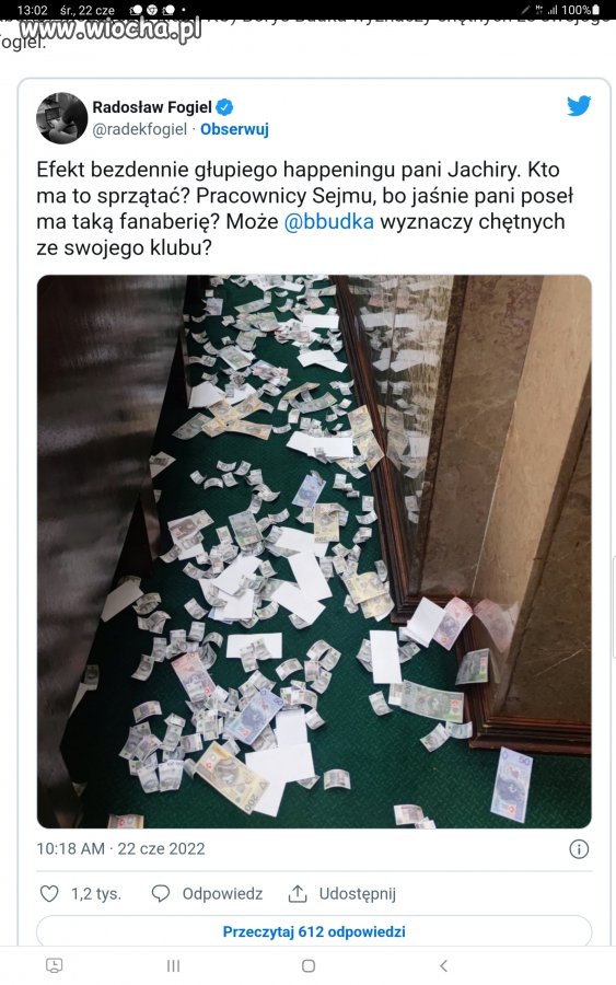 Po co sprzątać? Niech pisowskie urwy sobie wezmą