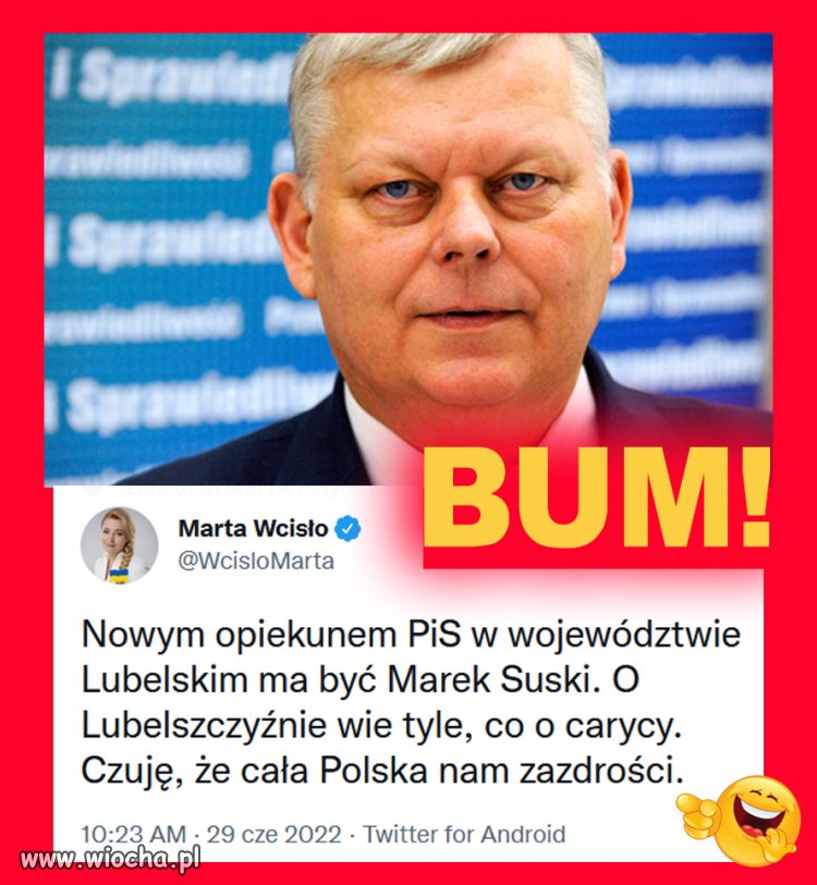 Marek awansował 