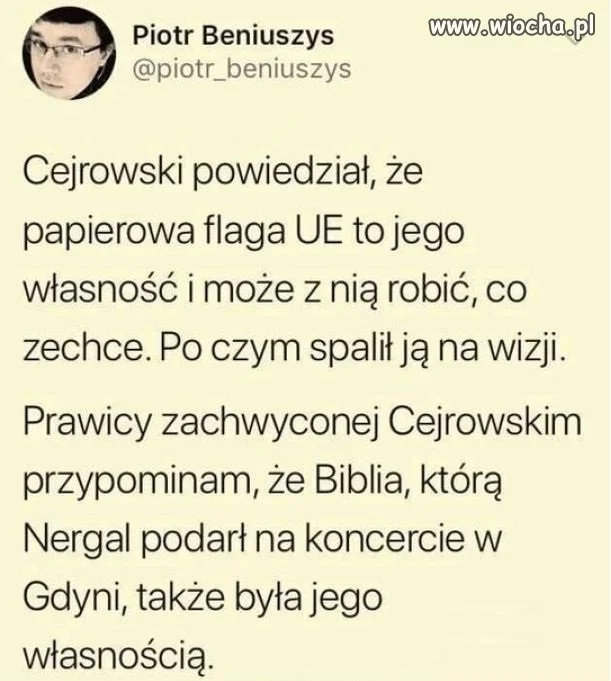 No cóż