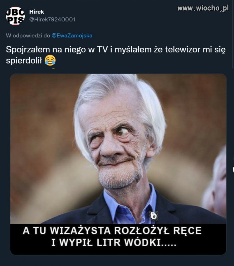 I tu wizażysta rozłożył ręce