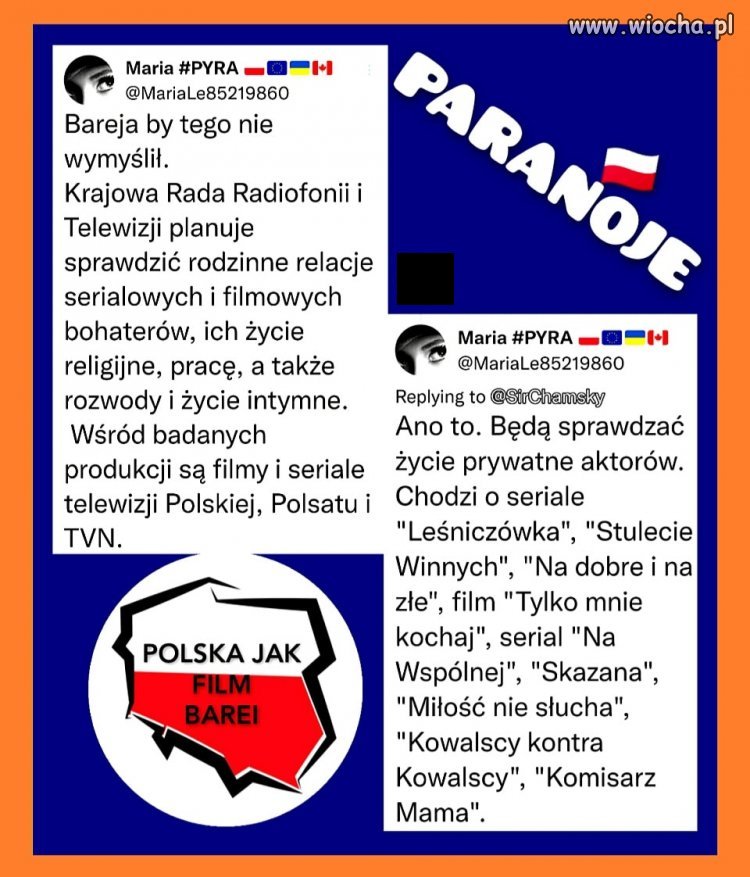 Bareja by tego nie wymyślił