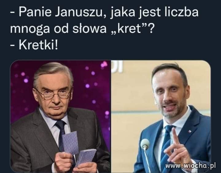 Janusz błyszczy 
