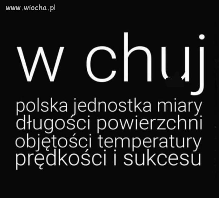 Polska jednostka miary